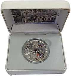 Монета 2 доллара 2012 Зимний дворец Санкт-Петербург Ниуэ