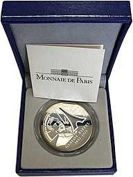 Монета 10 евро 2009 Гюстав Эйфель Эйфелева башня Франция