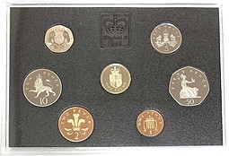 Годовой набор монет 1988 PROOF Великобритания