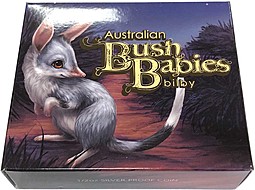 Монета 50 центов 2011 Кроличий бандикут (Билби) - Детеныш Bush Babies Австралия