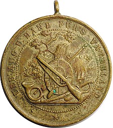 Медаль победителя Стреклковый фестиваль 1933 Германия