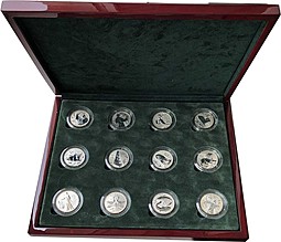 2 рубля 2005 Знаки зодиака полный комплект 12 монет