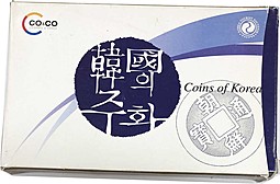 Сувенирный набор монет Южной Кореи