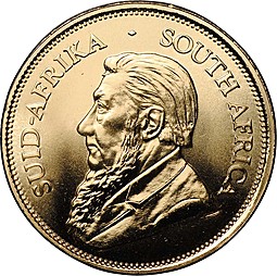 Монета 1 крюгерранд 2003 ЮАР