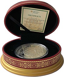 Монета 2 доллара 2010 Яйца Фаберже - Императорское коронационное Ниуэ