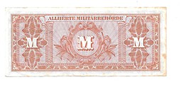 Банкнота 20 марок 1944 оккупация Союзниками Германия