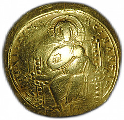 Монета Гистаменон номисма 1059-1067 Константин X Дука Византия