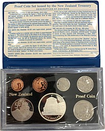 Набор монет 1978 25 лет Коронации PROOF Новая Зеландия