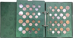 Коллекция монет РСФСР и СССР регулярного чекана 1921 - 1957 в альбоме
