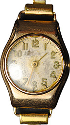 Золотые наручные часы Заря 583 пробы женские КЮБ
