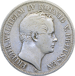 Монета 1 талер 1846 A Пруссия Германия