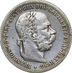 Монета 1 крона 1901 Австрия