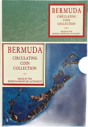 Годовой набор монет 1, 5, 10, 25 центов, 1 доллар 1993 Бермудские острова Бермуды