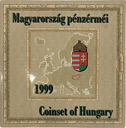 Набор монет 1999 75 лет Национальному банку Венгрия