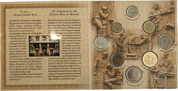 Набор монет 1999 75 лет Национальному банку Венгрия