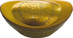 Монета 2 доллара 2013 Год Змеи Лунный календарь Ниуэ