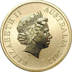 Монета 1 доллар 2012 Национальный парк Уилландра Австралия
