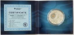 Монета 2 доллара 2013 На Удачу - Золотая рыбка Ниуэ