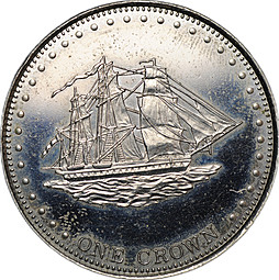 Монета 1 крона 2008 L'Heure du Berger (остров Стольтенхофф) Тристан-да-Кунья