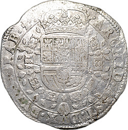 Монета 1 патагон 1622 (талер) Испанские Нидерланды