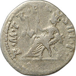 Монета Денарий 100 Траян (98-117) Конкордия Римская Империя