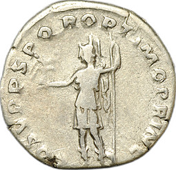 Монета Денарий 107 Траян (98-117) Победа Римская Империя