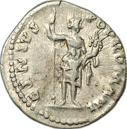 Монета Денарий 140-144 Антонин Пий (138-161) Конкордия Римская Империя