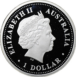 Монета 1 доллар 2008 Дискавери Национальный парк Какаду Откройте Австралию