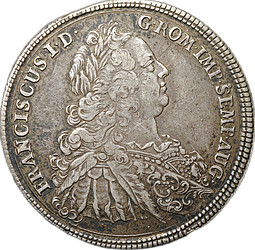 Монета 1 талер 1760 Аугсбург Германия