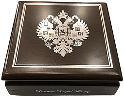 Монета 50 долларов 2011 Царская семья Романовых Ниуэ