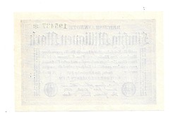 Банкнота 50000000 марок 1923-1924 (50 миллионов) Германия Веймарская республика
