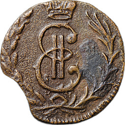 Монета Денга 1778 КМ Сибирская