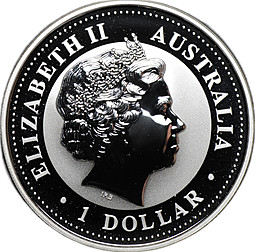 Монета 1 доллар 2005 Австралийская Кукабара Австралия