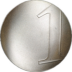 Монета 1 франк 2001 Последний Франк Франция