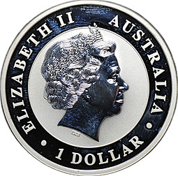 Монета 1 доллар 2012 Австралийская Кукабара Австралия