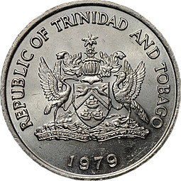 Монета 1 доллар 1979 Продовольственная программа - ФАО Тринидад и Тобаго
