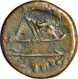 Монета Обол 275-245 до н.э. Персиад II Пантикапей Боспорское царство (Боспор)