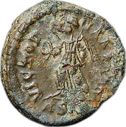 Монета Нуммий Аркадий (383-408) Римская Империя