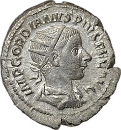 Монета Антонианиан 240 Гордиан III (238-244) Эквитас Римская Империя