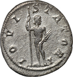 Монета Антонианиан 241-243 Гордиан III (238-244) Юпитер Римская Империя