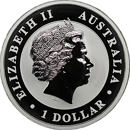 Монета 1 доллар 2018 Австралийская Кукабара Австралия