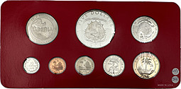 Годовой набор 1, 2, 5, 10, 25, 50 центов 1, 5 долларов 1979 PROOF Либерия