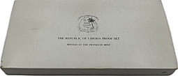 Годовой набор 1, 2, 5, 10, 25, 50 центов 1, 5 долларов 1978 PROOF Либерия 