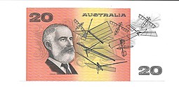 Банкнота 20 долларов 1974-1994 Австралия