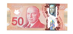 Банкнота 50 долларов 2012 Канада