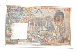 Банкнота 100 кип 1957 Лаос