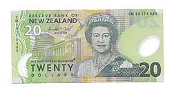 Банкнота 20 долларов 1999 Новая Зеландия
