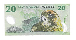 Банкнота 20 долларов 1999 Новая Зеландия