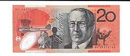 Банкнота 20 долларов 2002-2013 Австралия