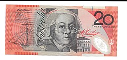 Банкнота 20 долларов 2002-2013 Австралия